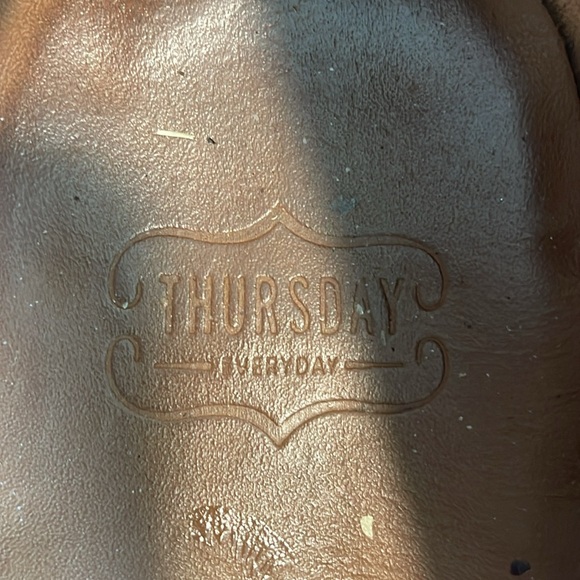 Thursday boot company size 11 men brown leather penny loafers already broken in! - Picture 9 of 10